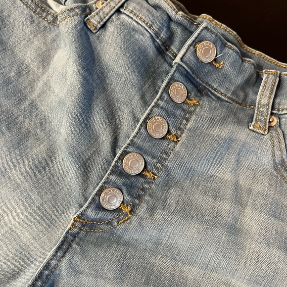 Banana Republic wide leg light wash jeans size 6 - Picture 2 of 2